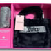 Juicy Couture Liquorice Black Mini Tote & Barrel Coin Purse Gift Set Fluffy NWT