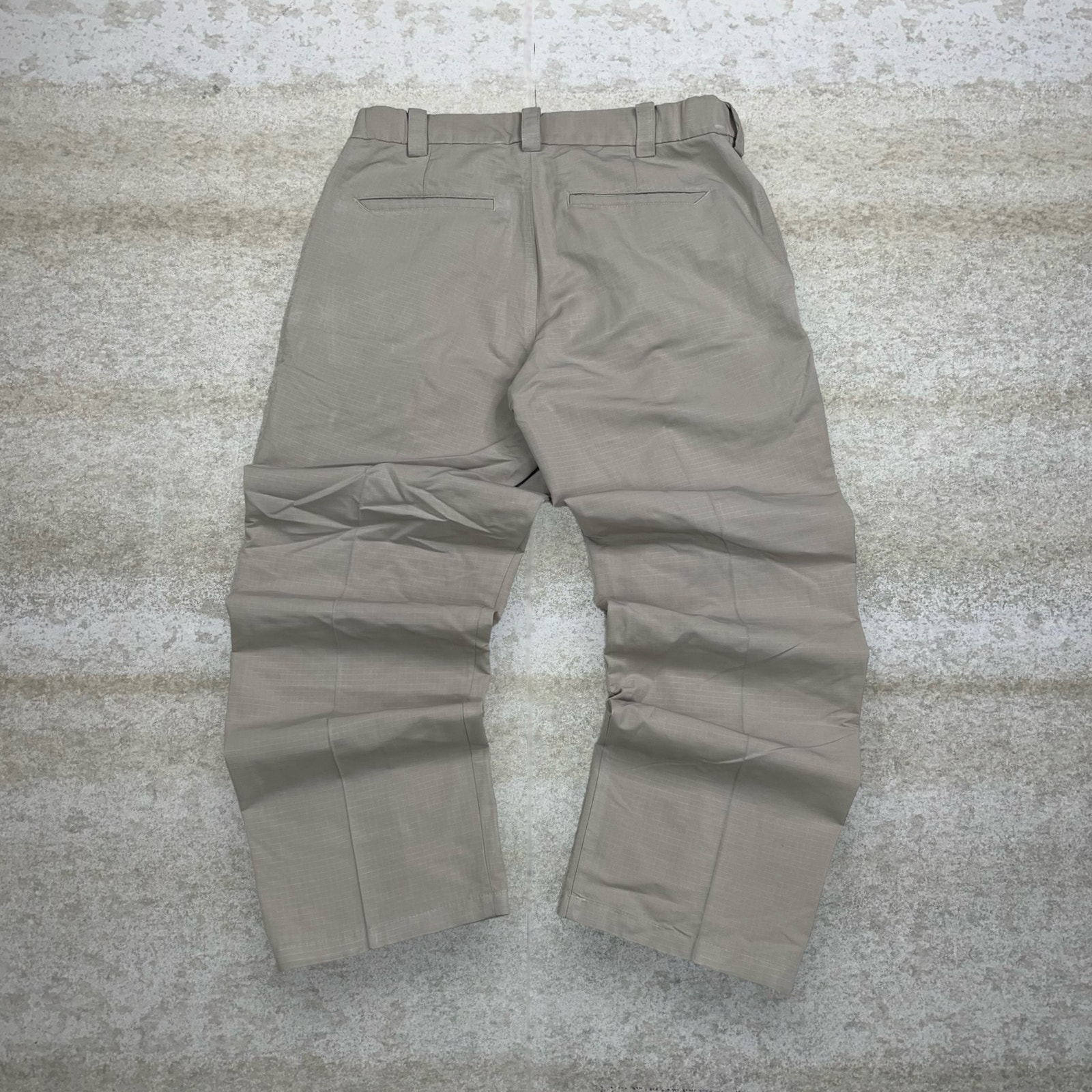 Vintage 5.11 Tactical Pants Light Tan Baggy Fit Cargos Military Grade 90s