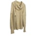 NWT Free People Leo Tunic Cowl Neck Sweater Sassy Peach Size Medium