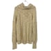 NWT Free People Leo Tunic Cowl Neck Sweater Sassy Peach Size Medium