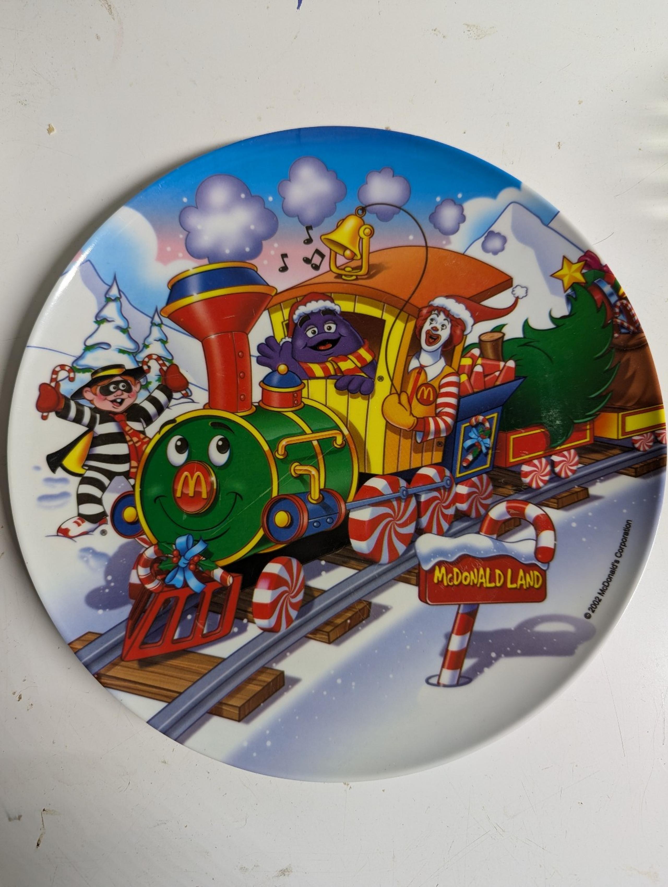 McDonald's winter plate