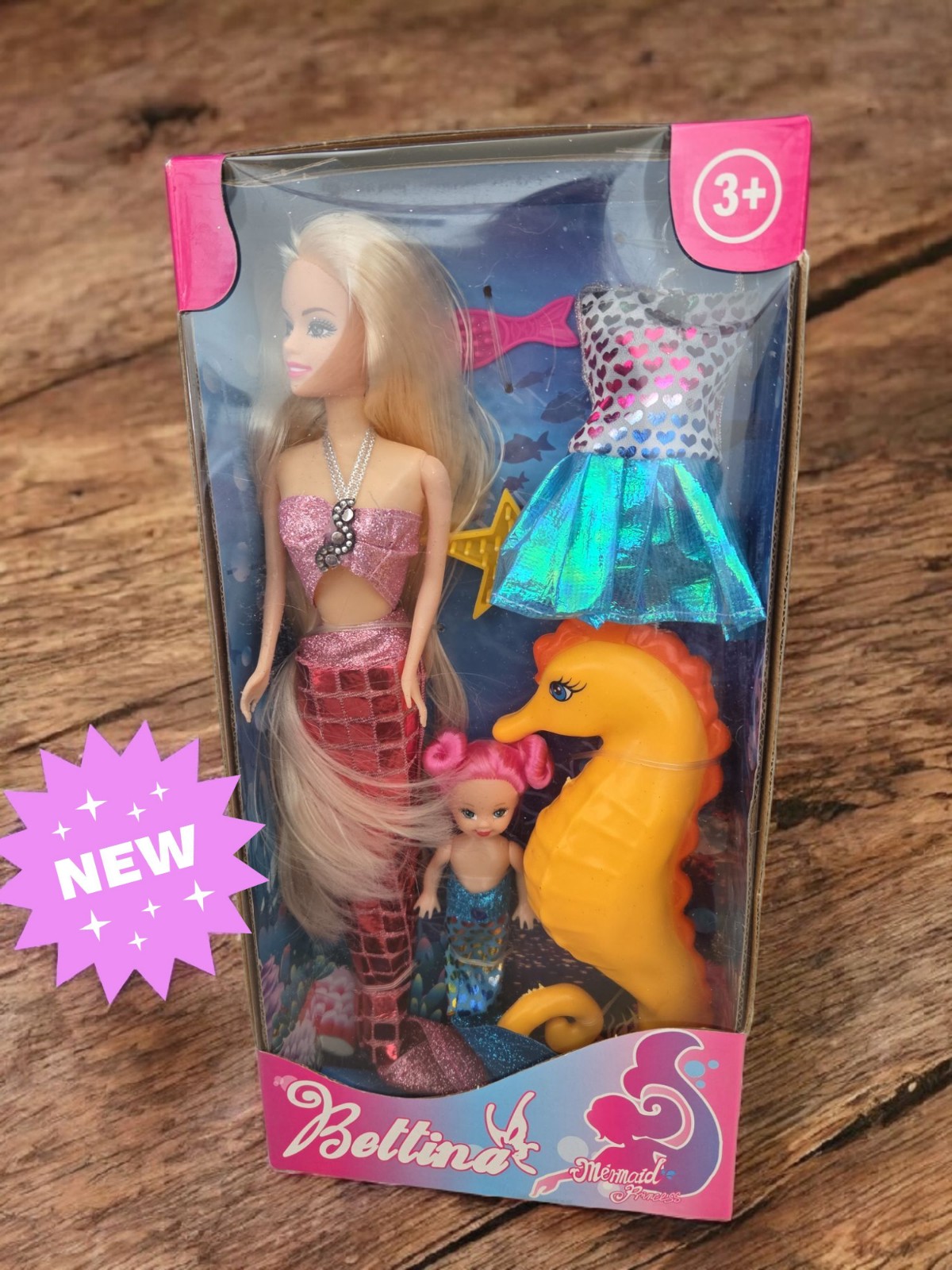 Bettina Mermaid Princess new doll set