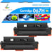 Toner Cartridge 067H 067 Black Toner Cartridge 2 Pack