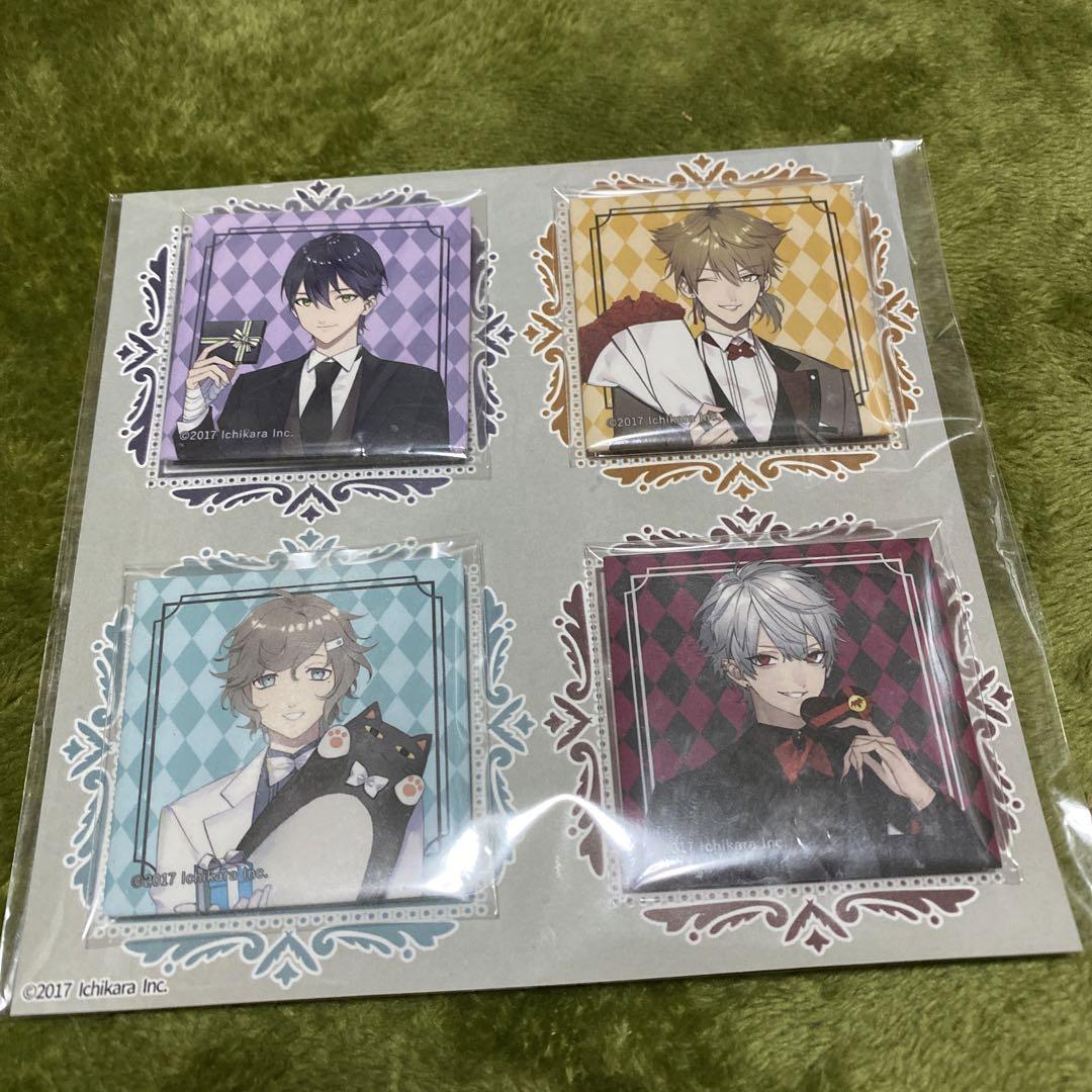 Nijisanji White Day 2019 Square Can Badge