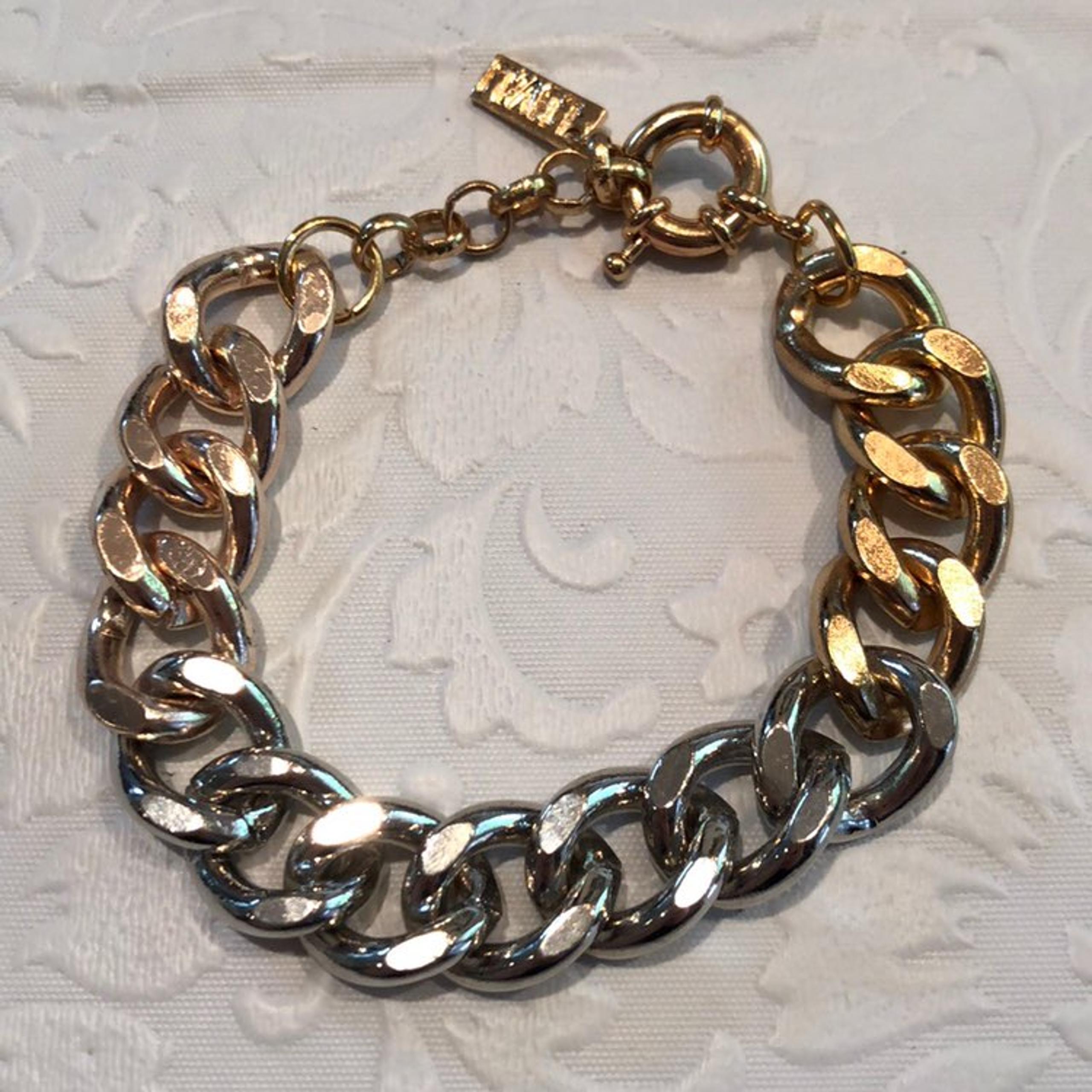 LUV AJ Tri-color Chain Bracelet