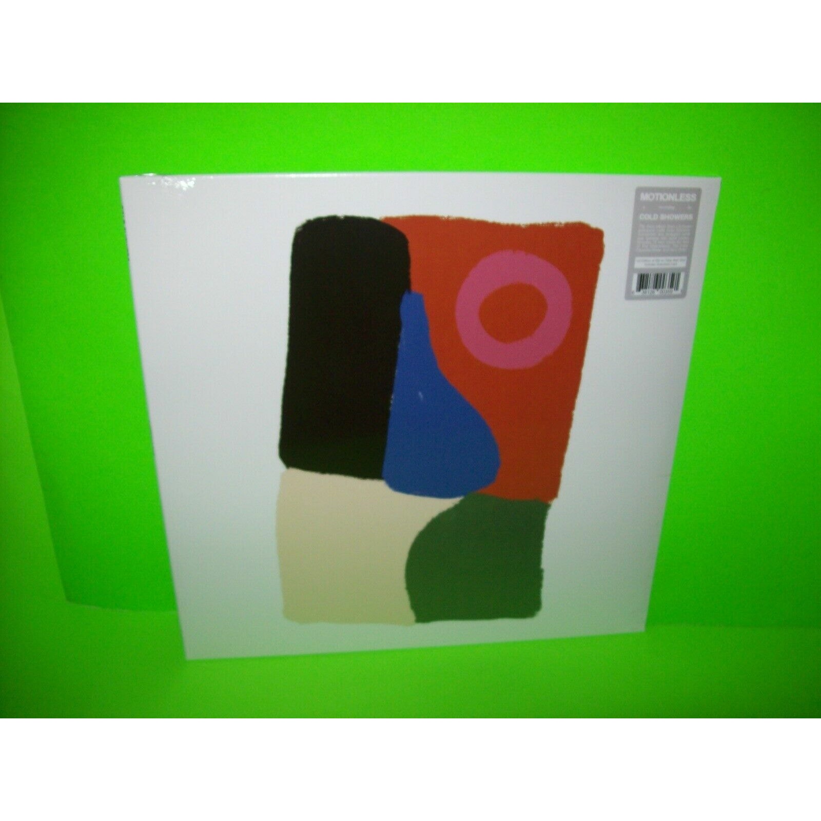 Cold Showers Motionless Vinyl LP Synth-Pop Post-Punk Darkwave Clear Red 300 Ed