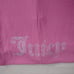 Juicy Couture Hot Pink Soft Ribbed Pajama Onepiece y2k Kawaii Barbiecore Bling