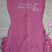 Juicy Couture Hot Pink Soft Ribbed Pajama Onepiece y2k Kawaii Barbiecore Bling