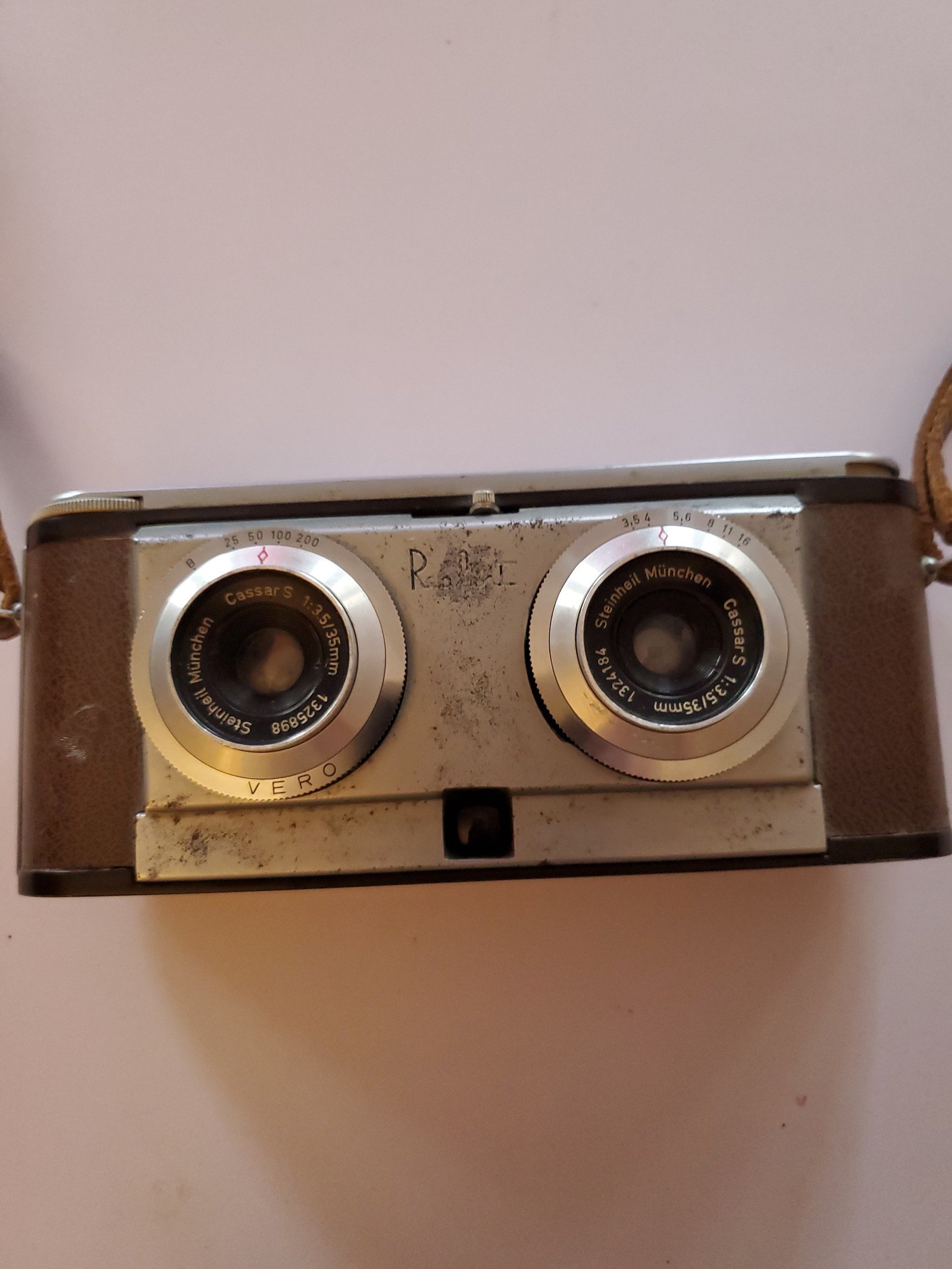 vintage stereo camera