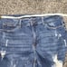 judy blue boyfriend fit jeans Women's Size 18W Destruction Darkwash High Rise