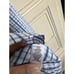 Bonobos mens dress shirt size 16 1/2 33 blue and white