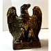 Vintage 1776 Brass American Bald Eagle Bookends By 1972 Colonial Virginia