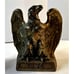 Vintage 1776 Brass American Bald Eagle Bookends By 1972 Colonial Virginia