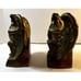 Vintage 1776 Brass American Bald Eagle Bookends By 1972 Colonial Virginia