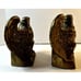 Vintage 1776 Brass American Bald Eagle Bookends By 1972 Colonial Virginia