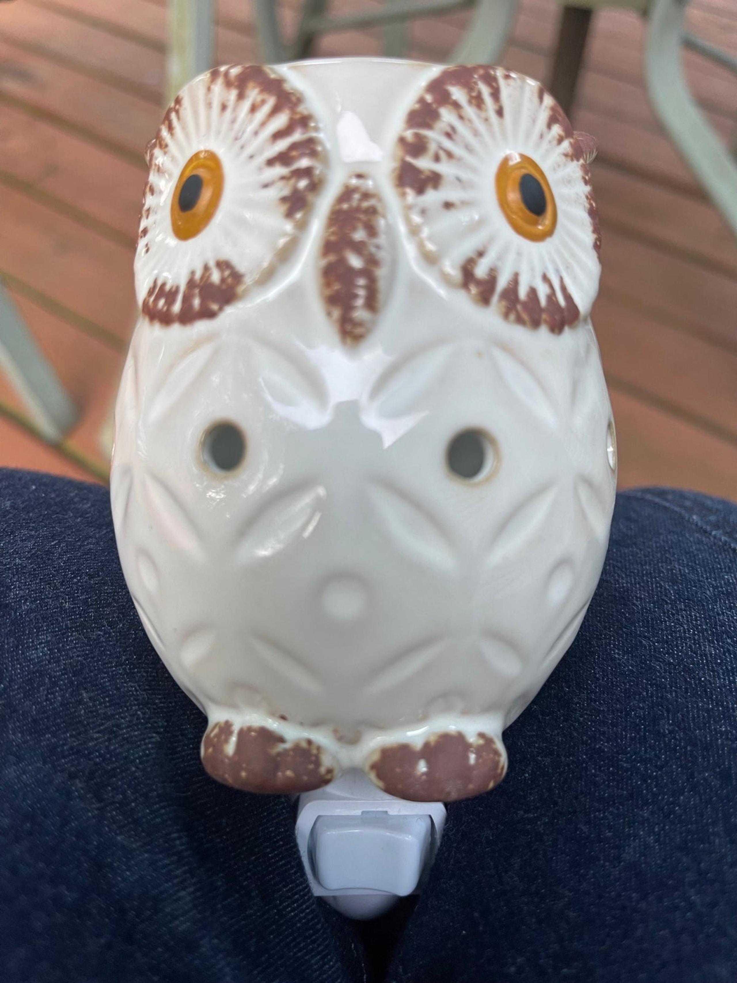 Owl Night Light Candle Warmer Nightlight