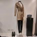 HOT ITEM Fitted Belted Coat in Sequin Gold