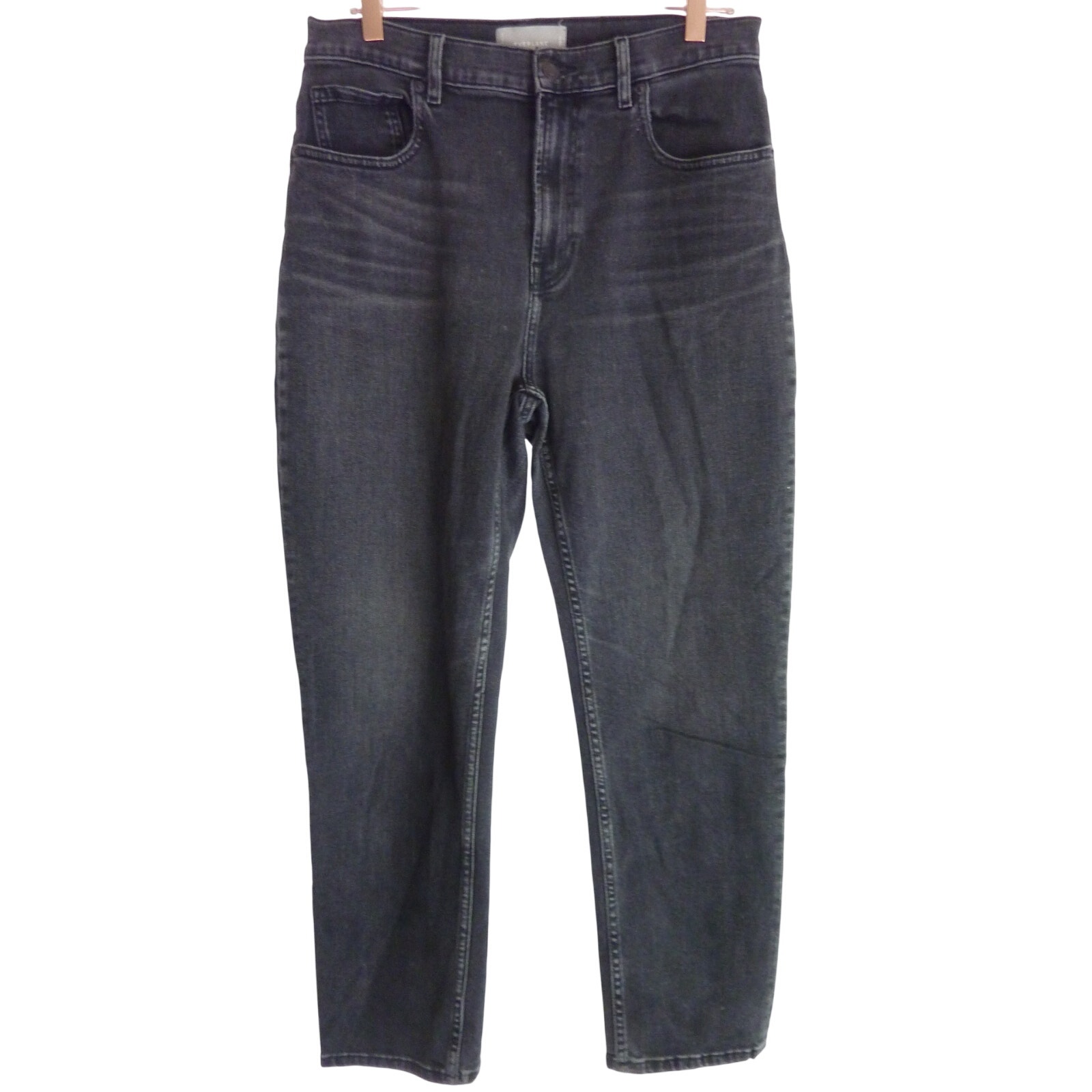 Everlane The Curvy Cheeky High Waist Straight Jean Black Size 31