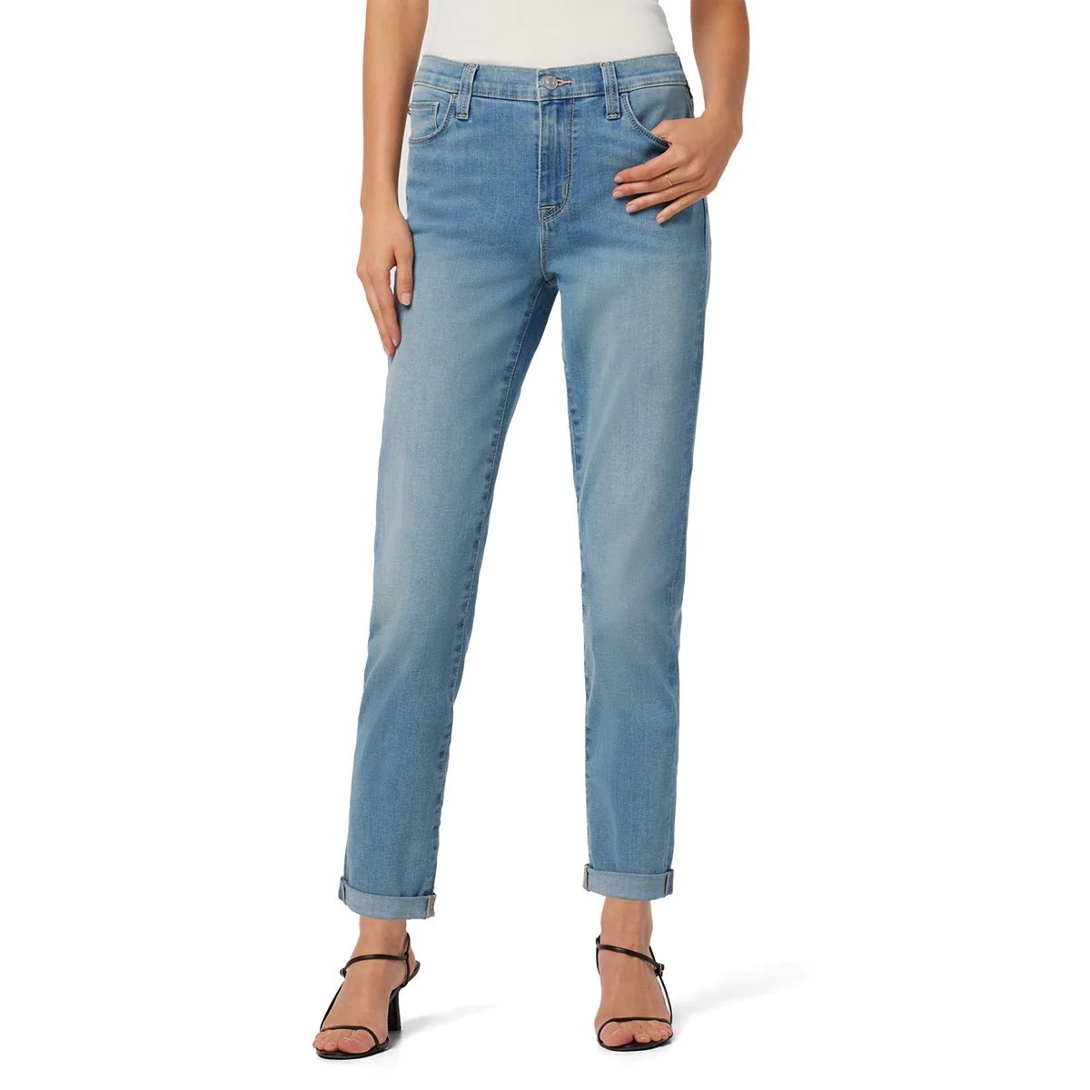 Hudson Natalie Midrise Slim Boyfriend Jean