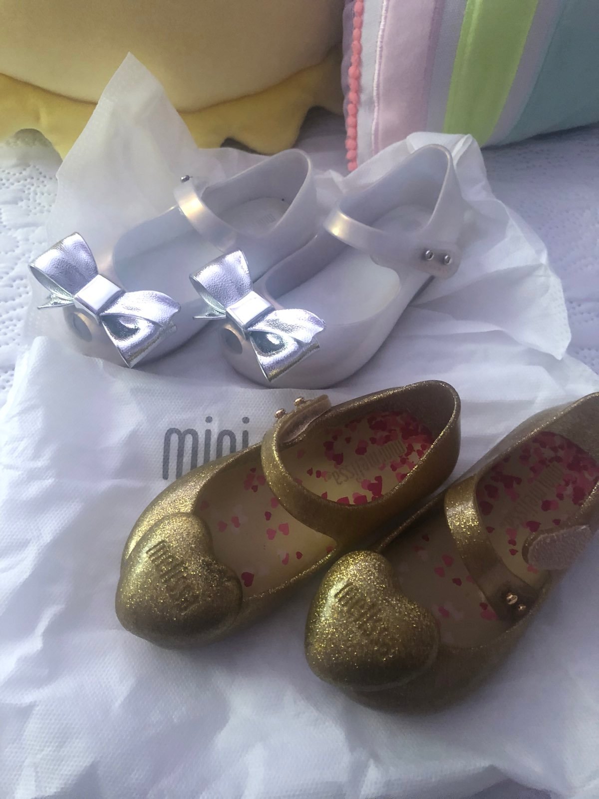Mini melissa size 6 shoes