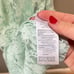 New J. Crew Three-quarter-sleeve dress in chantilly lace Mint Green- Sz. 0
