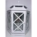 PartyLite Lattice Mirrored Lantern Rare Retired New In Box P23D/P91835