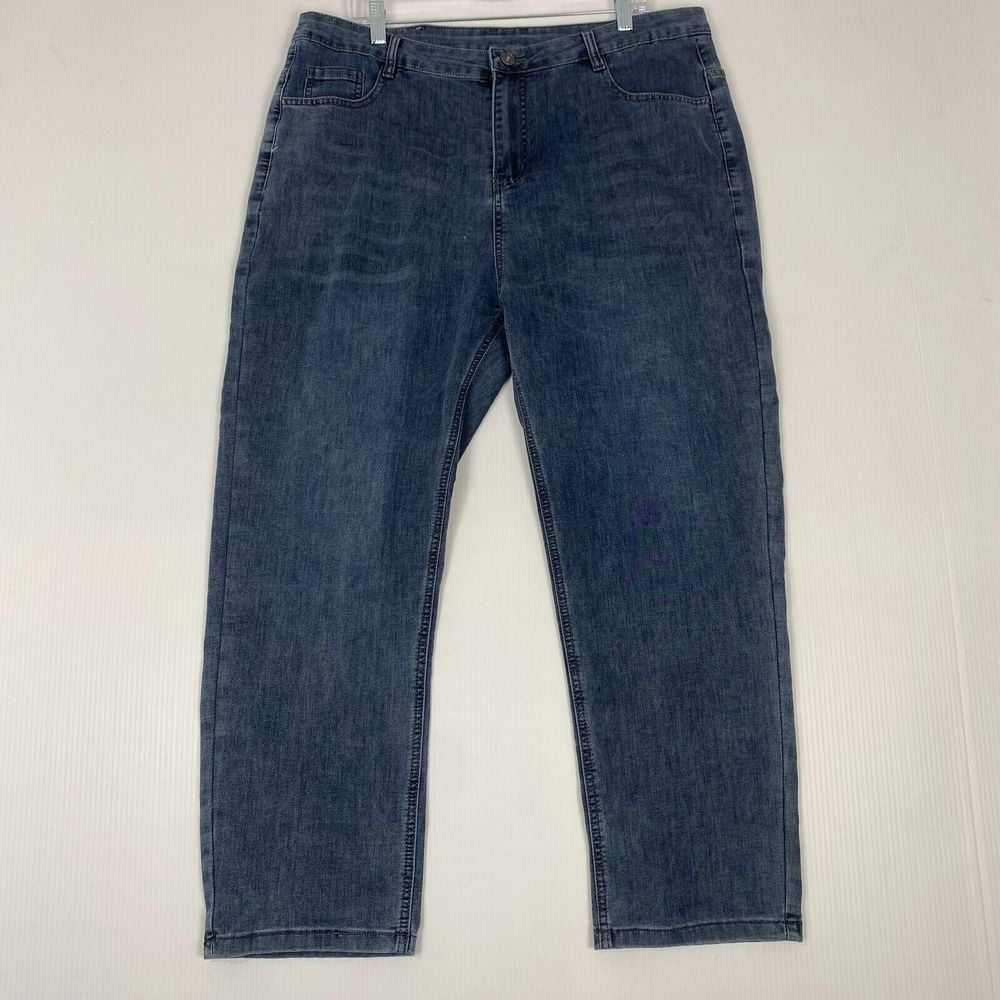 Empior Armeni Mens Denim Pants Blue Jeans Men's Size 38 Soft Lightweigth Cotton