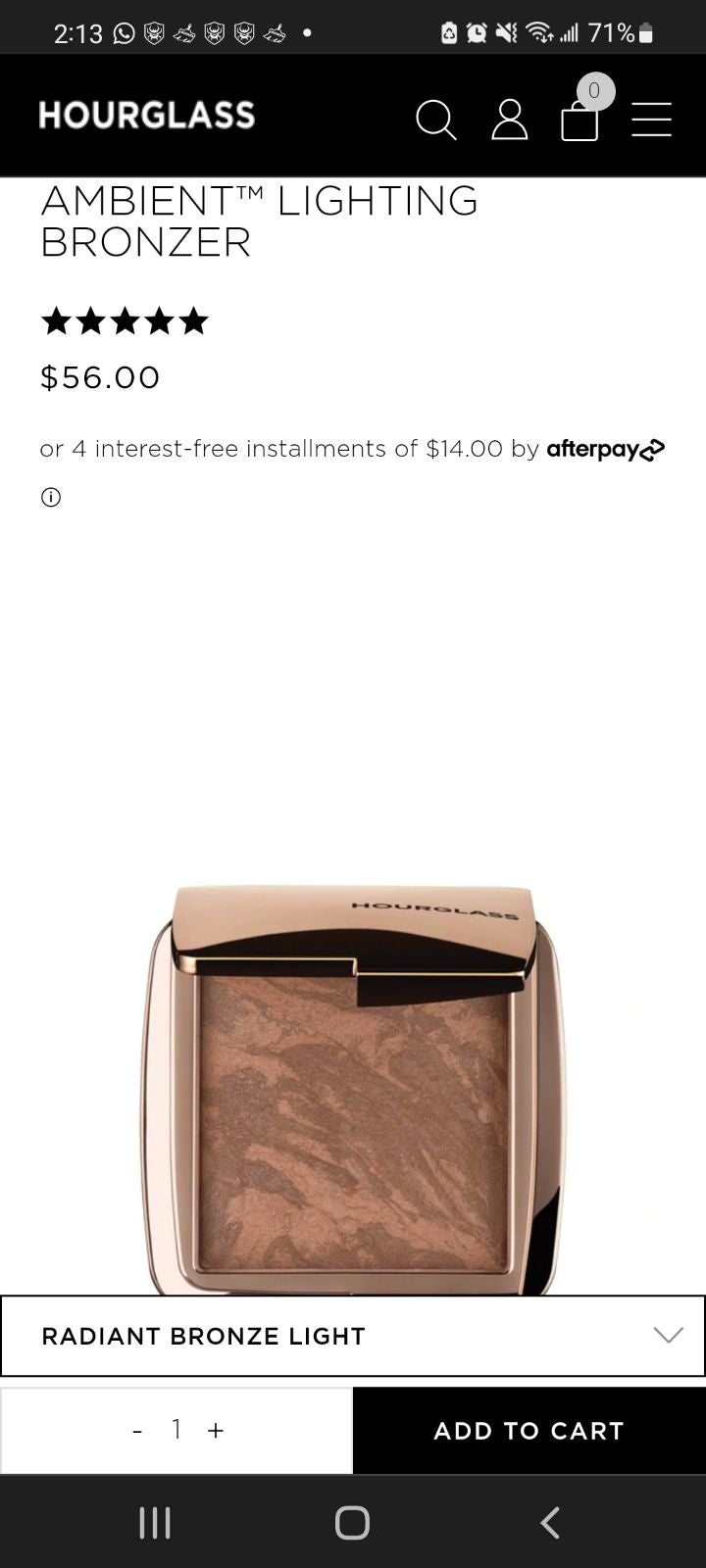 Hourglass Ambient Lighting Bronzer