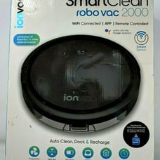 SmartClean Ionvac Robo-Vac 2000 -Auto Clean, Dock & Recharge