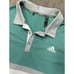 Adidas Mens 2 Polo Bundle Size Large Short Sleeve Striped Colorblock