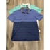 Adidas Mens 2 Polo Bundle Size Large Short Sleeve Striped Colorblock