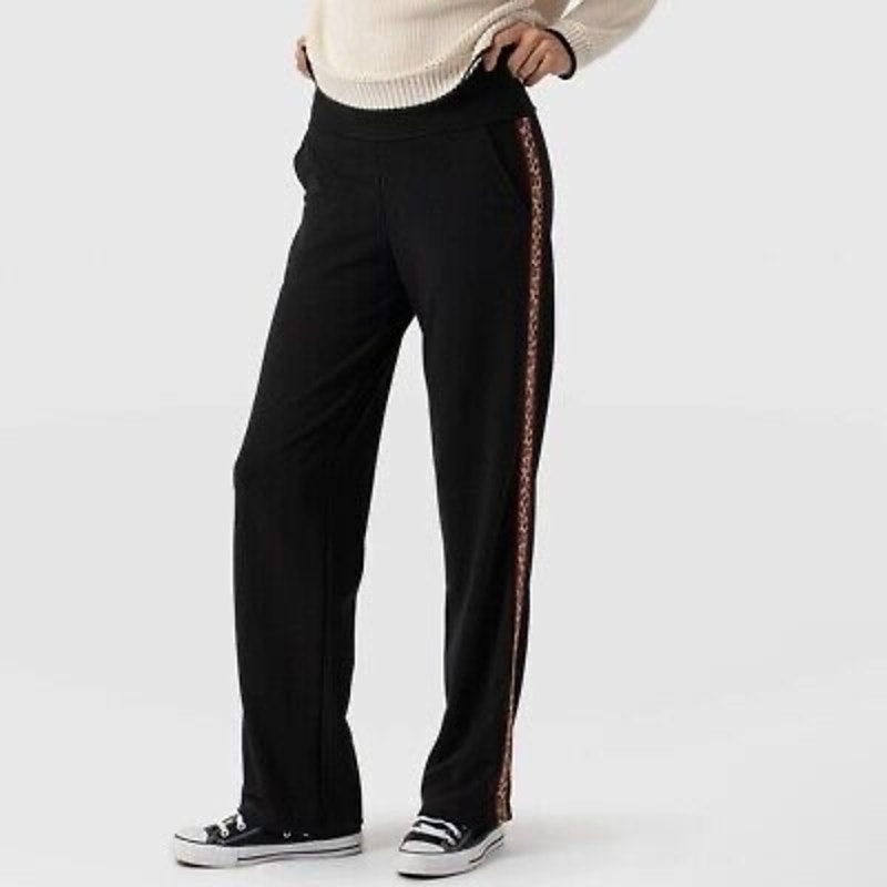 SAINT + SOFIA Runway Pant - Black Leopard Women’s Size 4