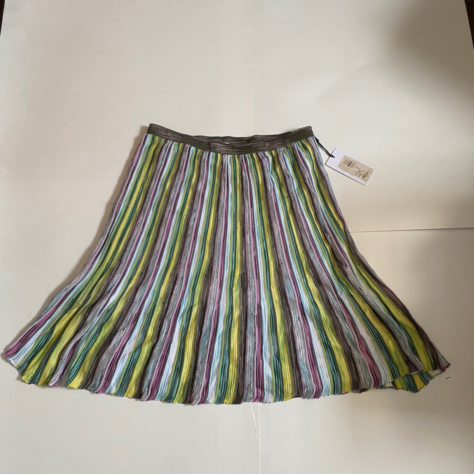 Retail 395 Missoni Skirt size 44 multi color brand new with tags made in Italy