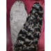 Free People APPARIS Brown Faux Fur Wrap Shrug Lined