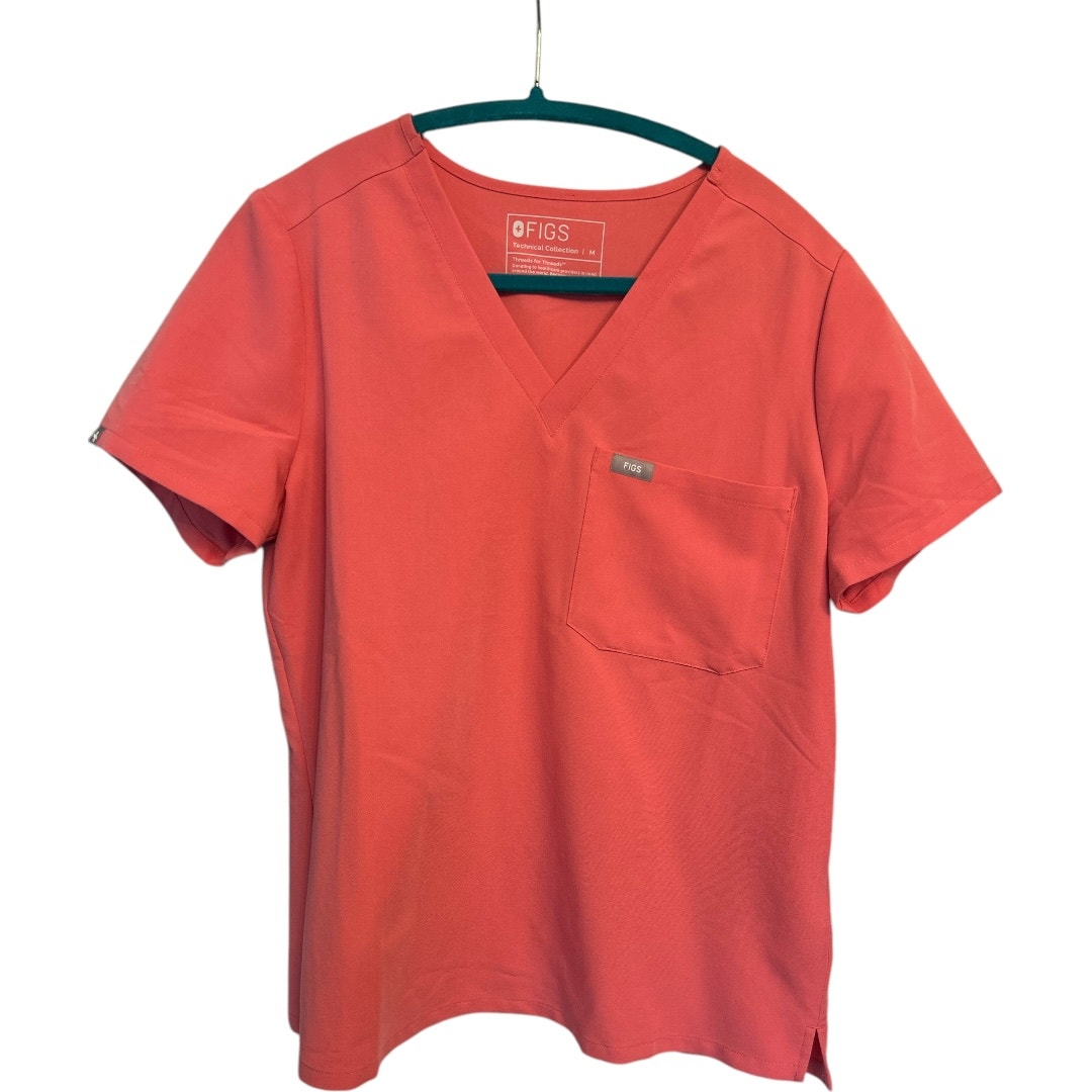 NWOT Figs Catarina One-Pocket Scrub Top Quartz PO # Size Medium