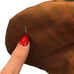 Large Stuffed Fabric Tom Turkey Thanksgiving Decor Satin Centerpiece Plush 18