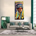 Native American girl wall art