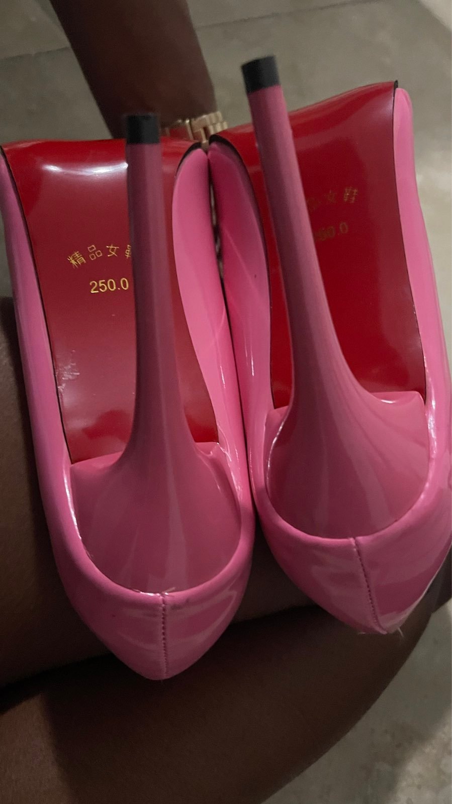red bottom shoes