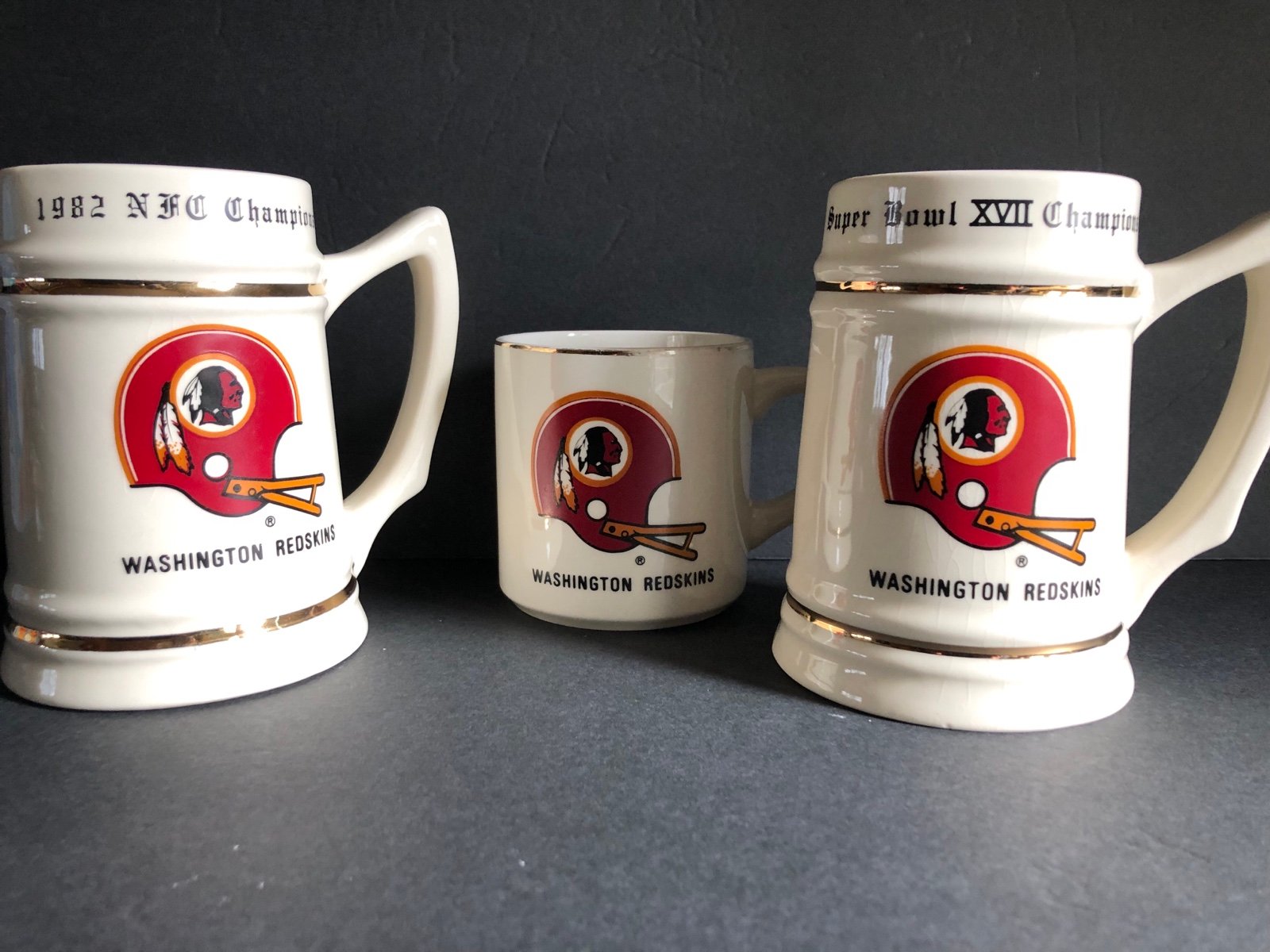 1982 redskins stein/mugs