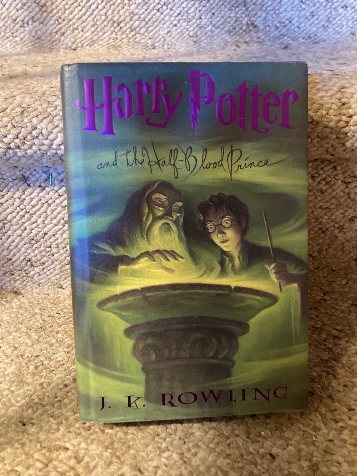 Book (Hardcover): Harry Potter and the Half-Blood Prince by J.K. Rowling