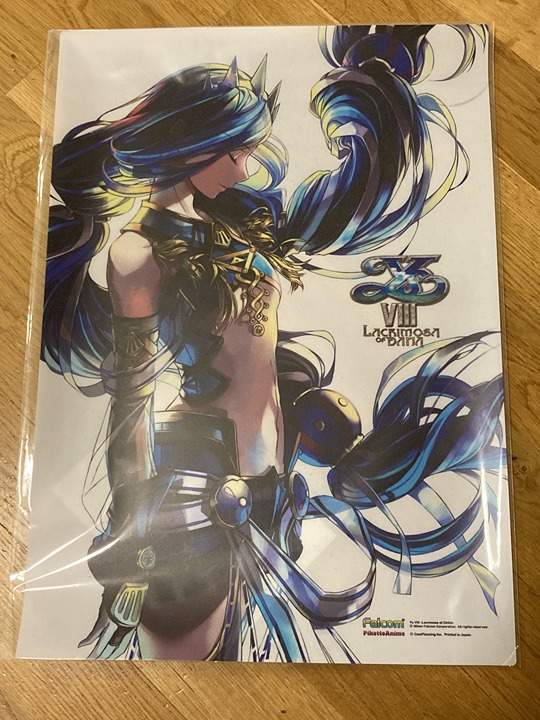 [Poster] イース Ys VIII - Lacrimosa of DANA A3 size