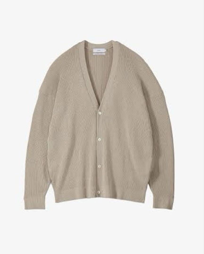 Graphpaper Linen Solotex Rib Cardigan