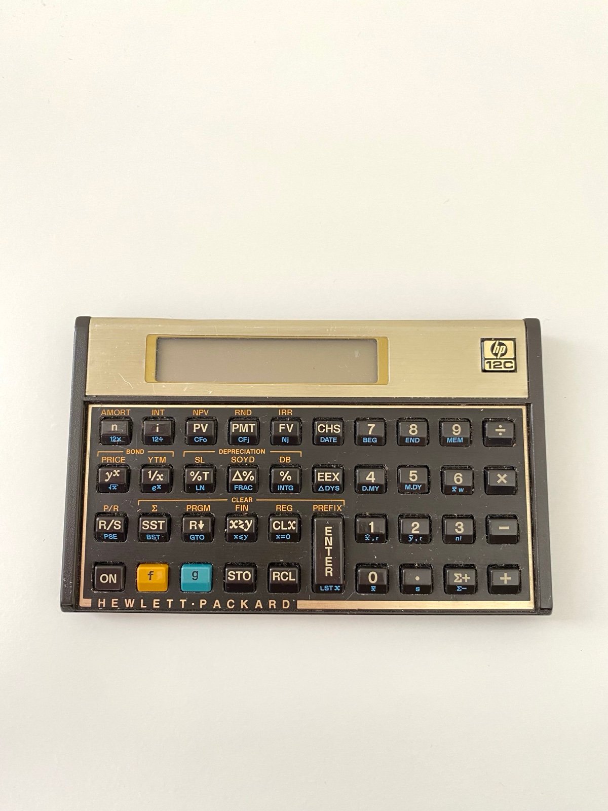 HP 12C Platinum Financial Calculator