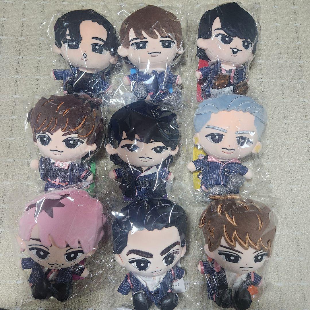 定番の中古商品 Man Snow Snow Members 9 All of Set Plush BIG Chill アイドル