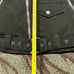 Tripp NYC Black Cotton Biker Moto Jacket Straps Punk Gothic Metal Unisex Size S
