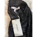 Likely Wylie Velvet Burnout Leopard Print Long Sleeve Mini Dress | SZ 0 | Black
