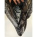 Likely Wylie Velvet Burnout Leopard Print Long Sleeve Mini Dress | SZ 0 | Black