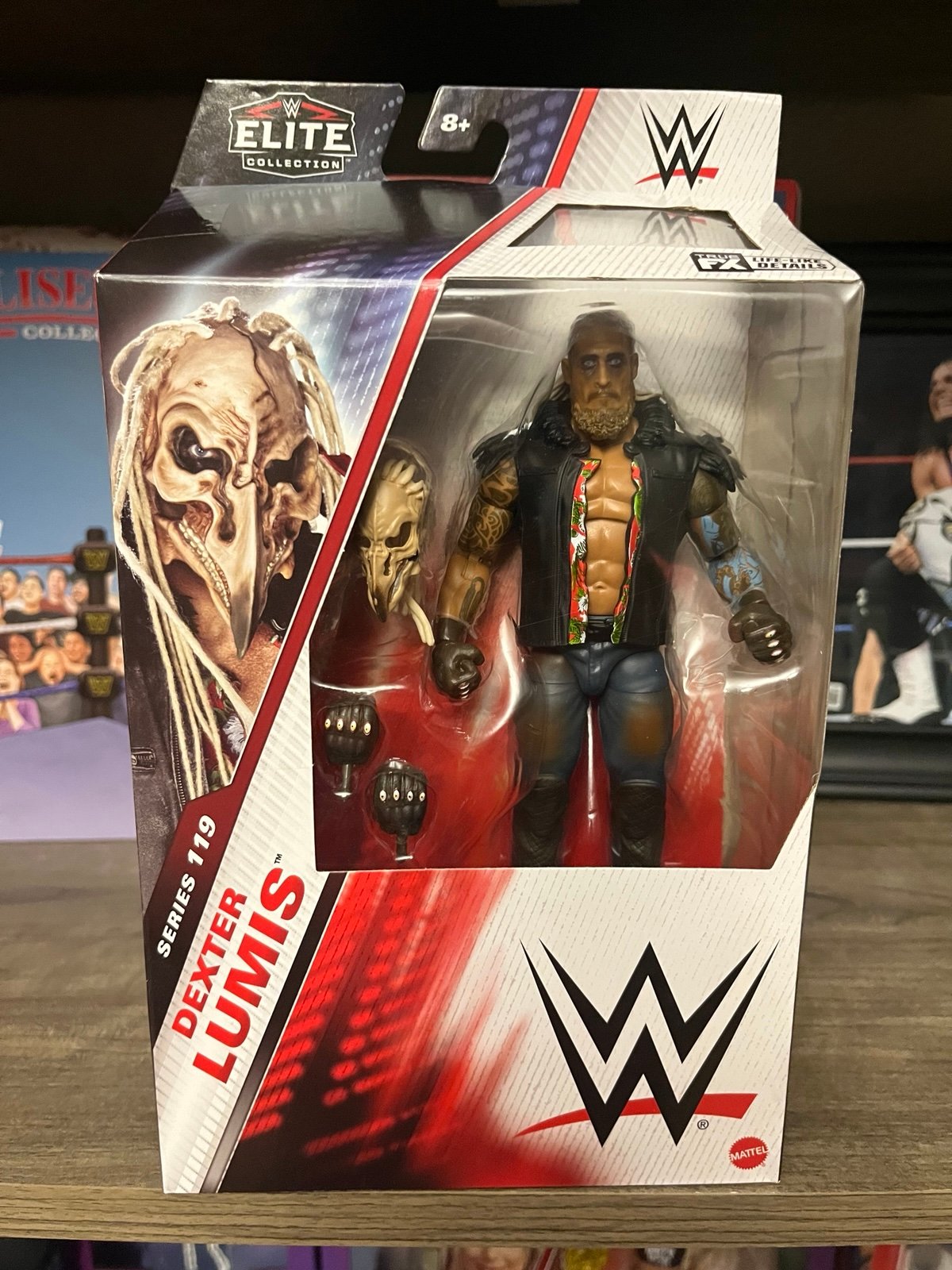 Dexter Lumis WWE Elite Series 119 Read