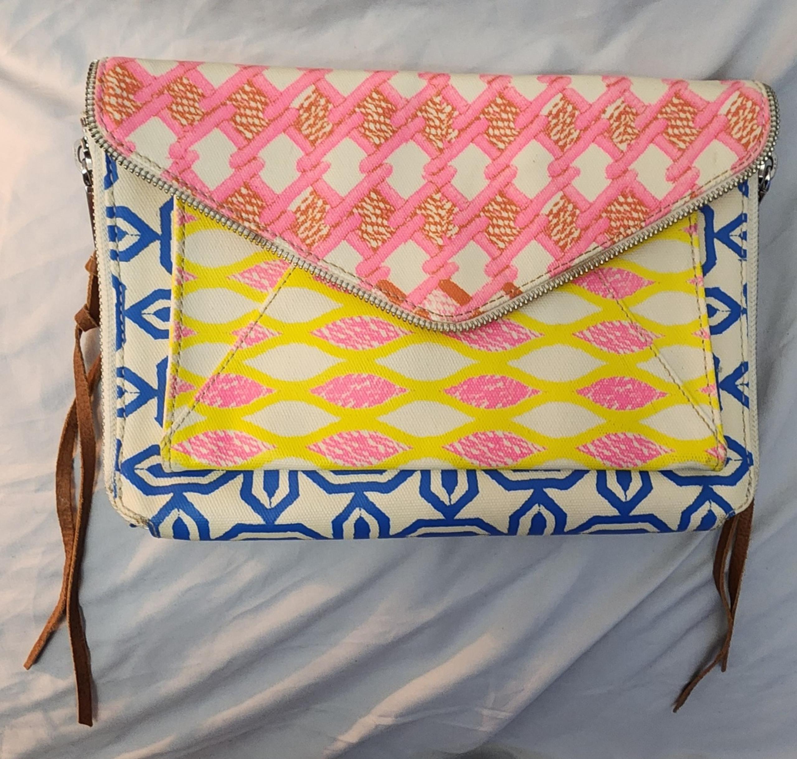 Rebecca minkoff multicolored Multi-print fold over Purse