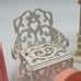 Lot of Playskool Dollhouse Furniture Bed High Chair Bed Cradle Lamp Sink Vintage